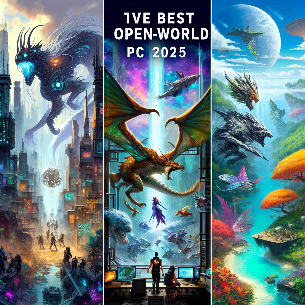 5 Game Open World PC Terbaik 2025 yang Bisa Bikin Kamu Lupa Waktu